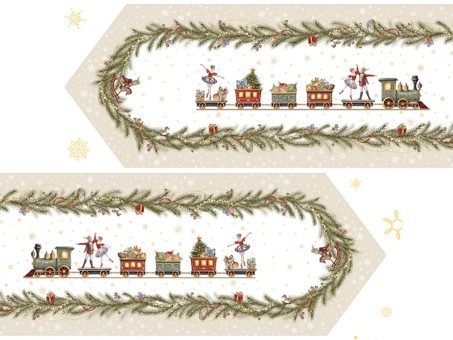 Дорожка на стол "щелкунчик", 45х145см, бежевый, 100% хлопок,твил Lefard (850-757-3) Дорожка на стол "щелкунчик", 45х145см, бежевый, 100% хлопок,твил Lefard (850-757-3)