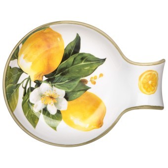 Подставка под ложку lefard "лемон три" 15*11,5*2,5 см Lefard (358-2394)