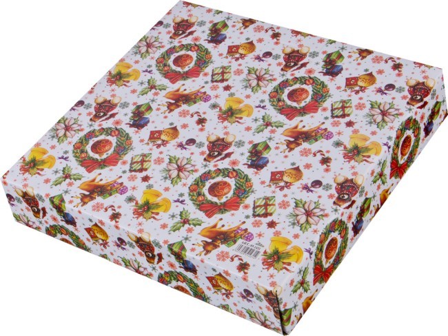 Блюдо "пуансеттия" 28*28*5 см. (кор=8шт.) Lefard (85-1431)