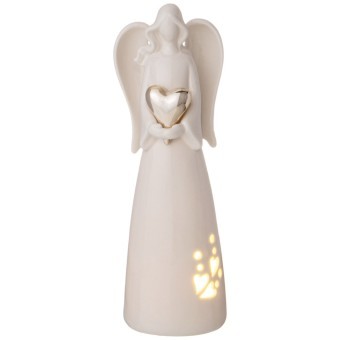 Фигурка "ангел" с led-подсветкой 9*7,5*25 см Lefard (146-2123)