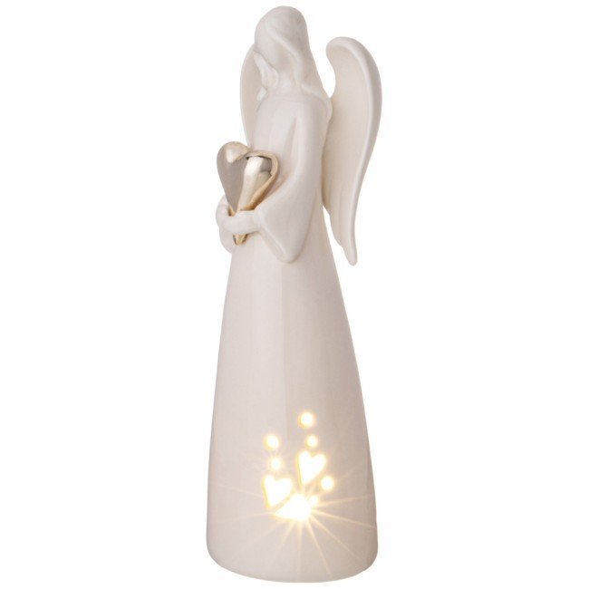Фигурка "ангел" с led-подсветкой 9*7,5*25 см Lefard (146-2123)