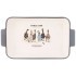 Блюдо для запекания agness "family farm" прямоуг3,6 л 39*22,5*7,5 см Lefard (536-277)
