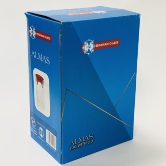 Кувшин ALMAS с крышкой емк.1500 мл (718-1)