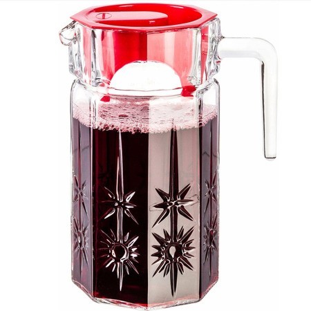 Кувшин ALMAS с крышкой емк.1500 мл (718-1) Кувшин ALMAS с крышкой емк.1500 мл (718-1)