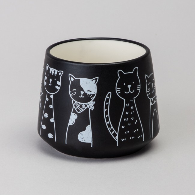 Чайный набор lefard на 1 персону "коты" цвет черный Lefard (756-475)