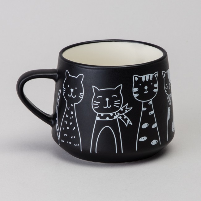 Чайный набор lefard на 1 персону "коты" цвет черный Lefard (756-475)