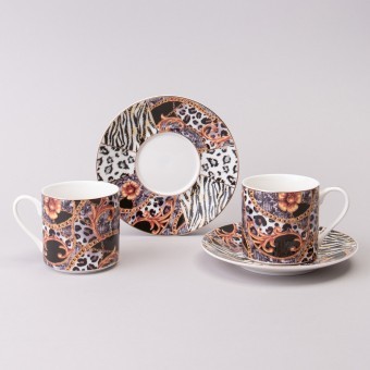 Кофейный набор lefard "top style" на 2 пер. 4 пр. 180 мл Lefard (165-617)