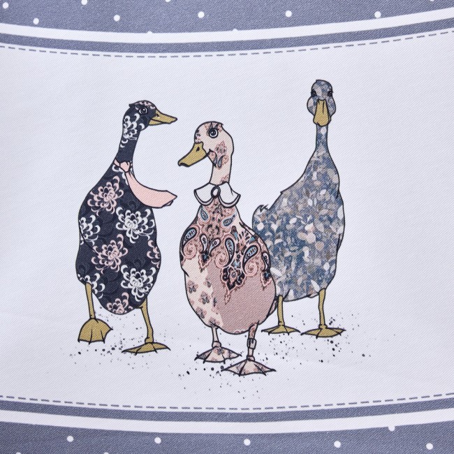 Скатерть круглая "family farm" 190 см , 100% хлопок,твил, пропитка, графит Lefard (850-747-22)