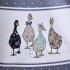 Скатерть круглая "family farm" 190 см , 100% хлопок,твил, пропитка, графит SANTALINO (850-747-22)