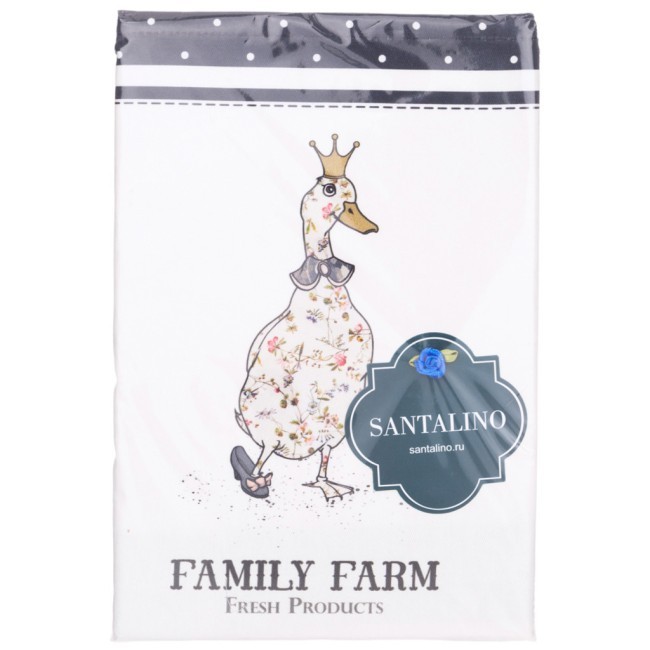 Фартук "family farm",100% хлопок,белый,твил,пропитка Lefard (850-742-7) Фартук "family farm",100% хлопок,белый,твил,пропитка Lefard (850-742-7)