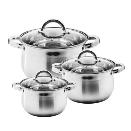 Набор кастрюль 6пр Mercury (1629-2) Набор кастрюль 6пр Mercury (1629-2)