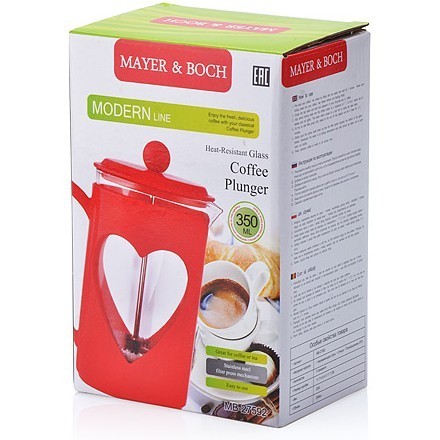 Заварник Френч-Пресс 350мл Mayer&Boch (27592) Заварник Френч-Пресс 350мл Mayer&Boch (27592)