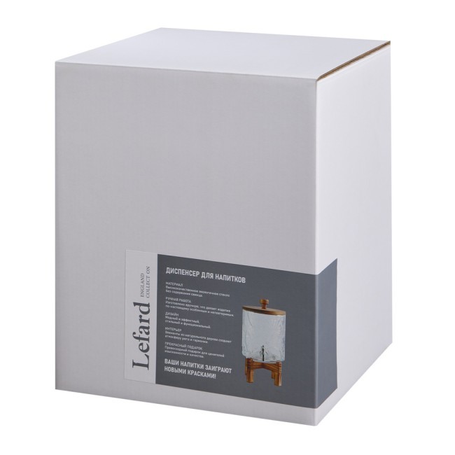 Диспенсер для напитков "flora" 4 л Lefard (750-005)