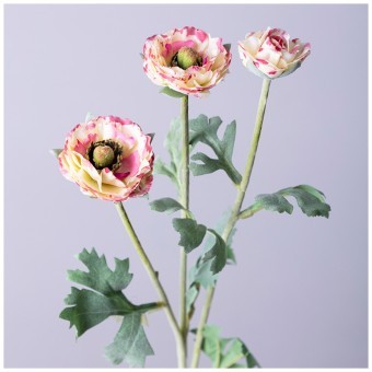 Цветок искусственный "ранункулюс" высота=48см. Lefard (287-513) Цветок искусственный "ранункулюс" высота=48см. Lefard (287-513)