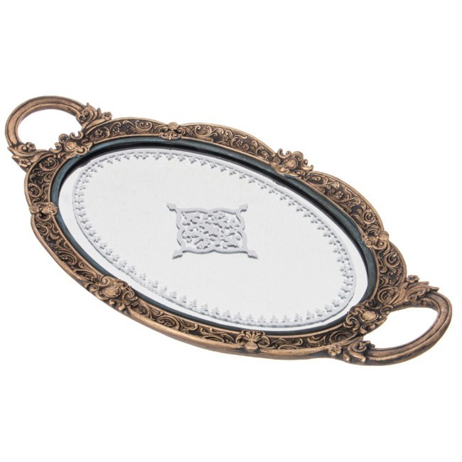 Поднос декоративный коллекция "рококо", 44,5*25,5*3,8cm Lefard (504-417) Поднос декоративный коллекция "рококо", 44,5*25,5*3,8cm Lefard (504-417)