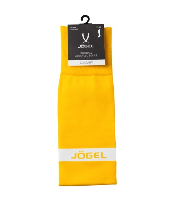 Гетры футбольные JOGEL CAMP ADVANCED SOCKS, желтый/белый (2077028)