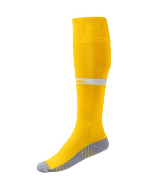 Гетры футбольные JOGEL CAMP ADVANCED SOCKS, желтый/белый (2077028)