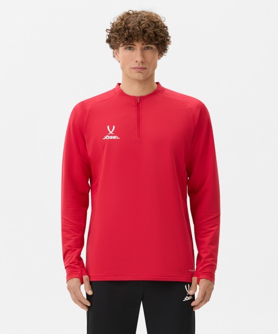 Джемпер тренировочный JÖGEL PREMIER PerFormDRY Training 1/4 Zip Top, красный (2122284) Джемпер тренировочный JÖGEL PREMIER PerFormDRY Training 1/4 Zip Top, красный (2122284)