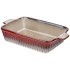 Форма для запекания reactive red 28,5*17*6,5 см Agness (780-106)