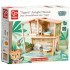 Кукольный домик "Дом в джунглях семьи тигров" с фигурками и мебелью в наборе (E3412_HP)