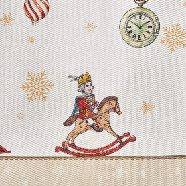 Скатерть овальная "щелкунчик" ,140х300см ,бежевый ,100%хлопок ,твил Lefard (850-757-42) Скатерть овальная "щелкунчик" ,140х300см ,бежевый ,100%хлопок ,твил Lefard (850-757-42)