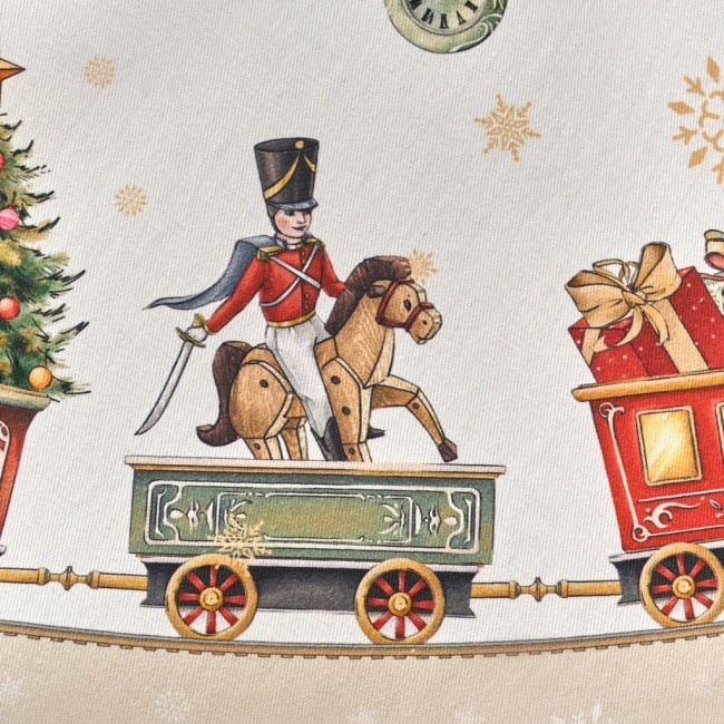 Скатерть овальная "щелкунчик" ,140х300см ,бежевый ,100%хлопок ,твил Lefard (850-757-42) Скатерть овальная "щелкунчик" ,140х300см ,бежевый ,100%хлопок ,твил Lefard (850-757-42)