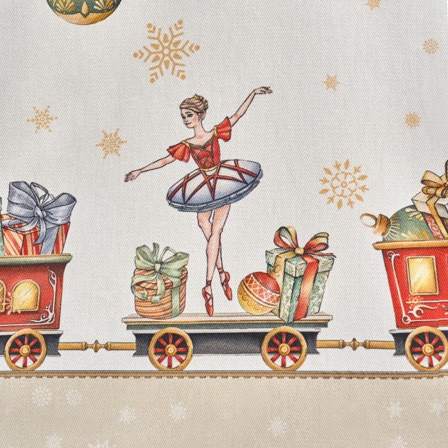 Скатерть овальная "щелкунчик" ,140х300см ,бежевый ,100%хлопок ,твил Lefard (850-757-42) Скатерть овальная "щелкунчик" ,140х300см ,бежевый ,100%хлопок ,твил Lefard (850-757-42)