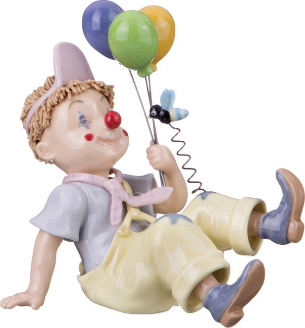 Статуэтка "клоун" высота=14 см. длина=15 см. Lefard (461-015)