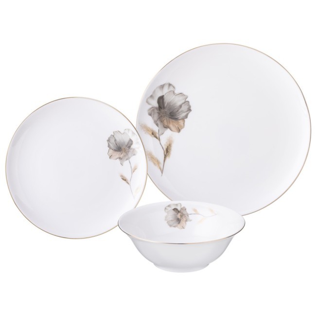 Набор посуды lefard "inspiration" золотой цветок на 4 пер. 12 пр. Lefard (422-147) Набор посуды lefard "inspiration" золотой цветок на 4 пер. 12 пр. Lefard (422-147)