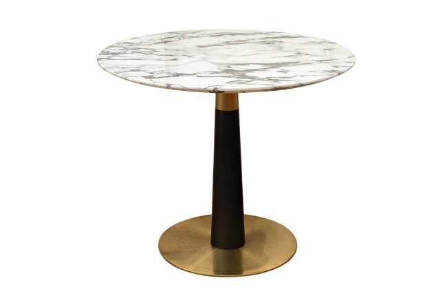 Стол Marmoreal White d90*75см (TT-00014160) Стол Marmoreal White d90*75см (TT-00014160)