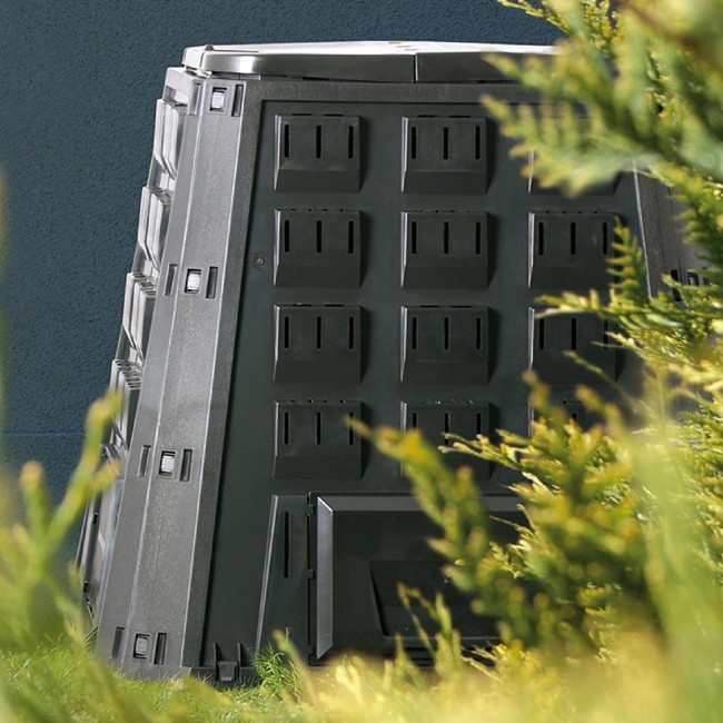 Компостер садовый 420 л Evogreen IKEV420C-S411 чёрный (53996) Компостер садовый 420 л Evogreen IKEV420C-S411 чёрный (53996)