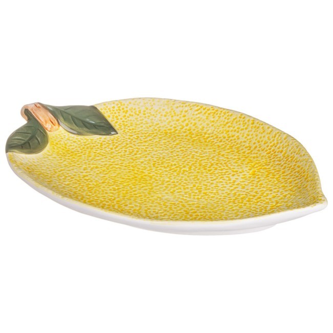 Тарелка lefard "лемон три" 28,5*20*3,5 см Lefard (358-2387)