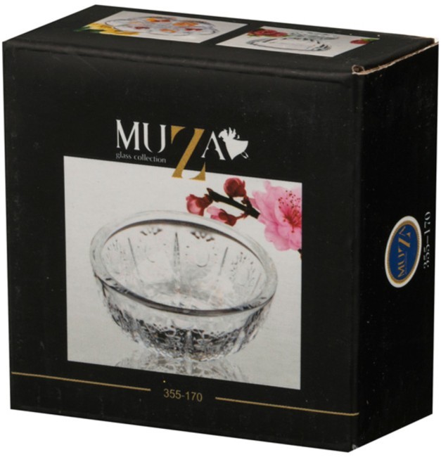 Розетка "muza crystal" 25 мл. 6*6*2,5 см. Lefard (355-170)