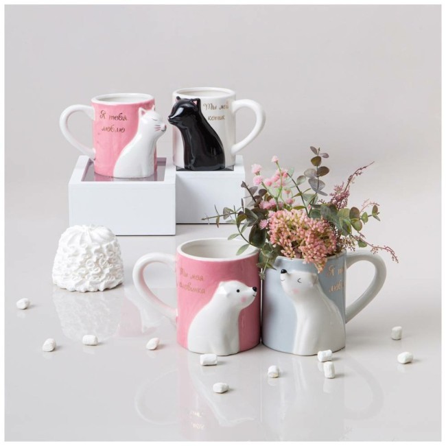 Набор кружек lefard лисички 400мл Lefard (420-082)