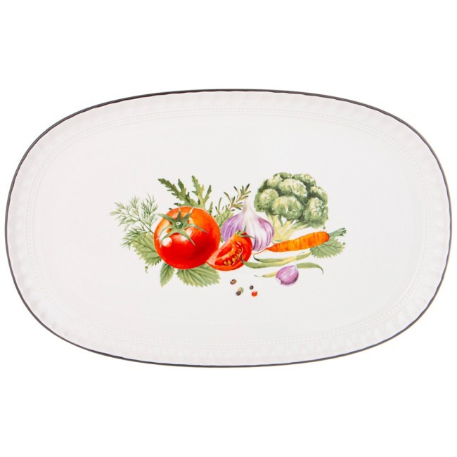 Блюдо овальное lefard "kitchen passions" 36,5*23,1*2,3 см Lefard (189-480)