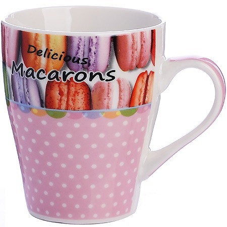 Кружка 340мл Макаруны (мин.4шт)LR (25971) Кружка 340мл Макаруны (мин.4шт)LR (25971)