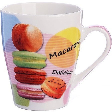 Кружка 340мл Макаруны (мин.4шт)LR (25971) Кружка 340мл Макаруны (мин.4шт)LR (25971)