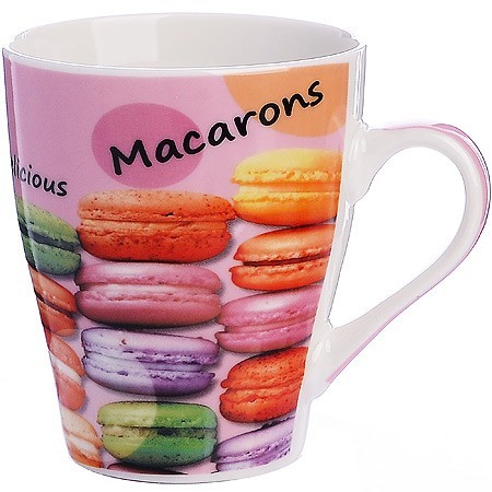 Кружка 340мл Макаруны (мин.4шт)LR (25971) Кружка 340мл Макаруны (мин.4шт)LR (25971)