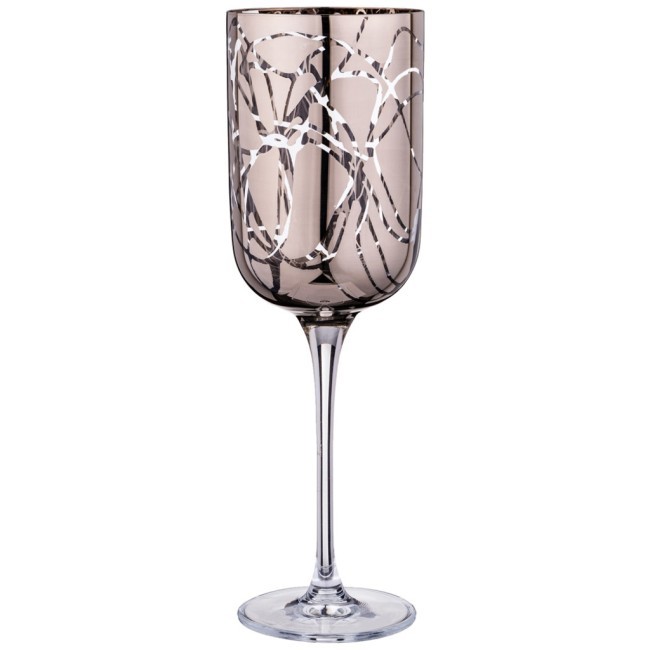 Набор бокалов для вина из 6 шт. "платинум" 400 мл. высота=23,5 см. Combi (666-065) Набор бокалов для вина из 6 шт. "платинум" 400 мл. высота=23,5 см. Combi (666-065)