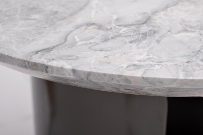 Стол журнальный натур.серый мрамор d 60*50см (TT-00011778)