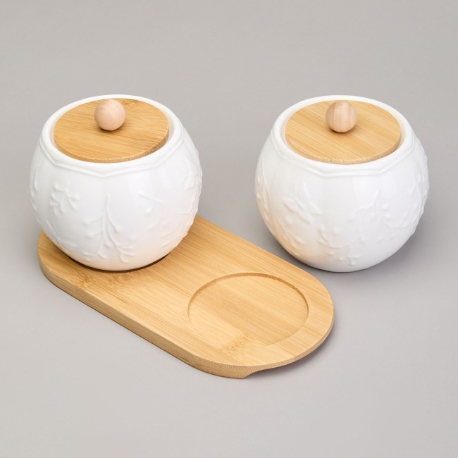 Набор сахарниц lefard "native" 2 шт. 10*10 см 300 мл на дерев. подставке Lefard (761-146) Набор сахарниц lefard "native" 2 шт. 10*10 см 300 мл на дерев. подставке Lefard (761-146)