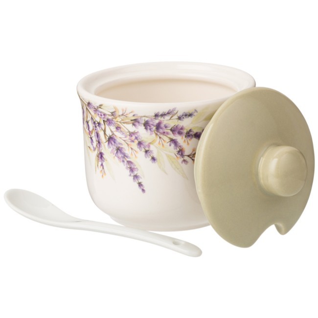 Сахарница с ложкой agness "душа прованса" 10*9,5 см 300 мл Agness (358-2057) Сахарница с ложкой agness "душа прованса" 10*9,5 см 300 мл Agness (358-2057)