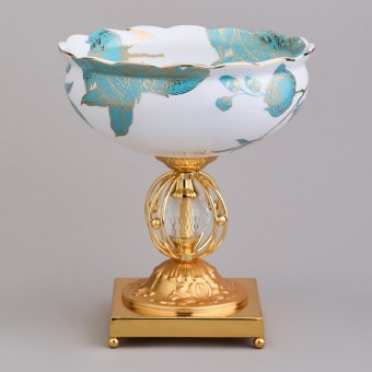 Фруктовница на ножке 20*20*22,5 см Lefard (46-1385)