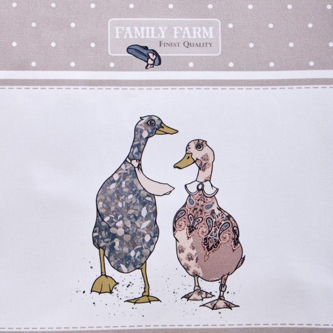 Скатерть "family farm" 140х180см ,100% хлопок, капучино , твил, пропитка Lefard (850-749-2) Скатерть "family farm" 140х180см ,100% хлопок, капучино , твил, пропитка Lefard (850-749-2)