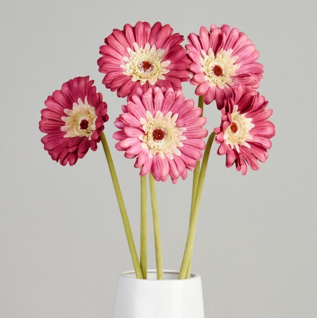 Цветок искусственный "гербера" высота=61см. Lefard (287-563) Цветок искусственный "гербера" высота=61см. Lefard (287-563)