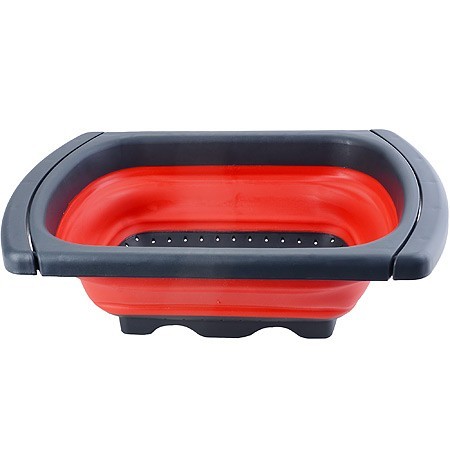 Дуршлаг с выдвиж. ручками, КРАСНЫЙ.MB (31488) Дуршлаг с выдвиж. ручками, КРАСНЫЙ.MB (31488)