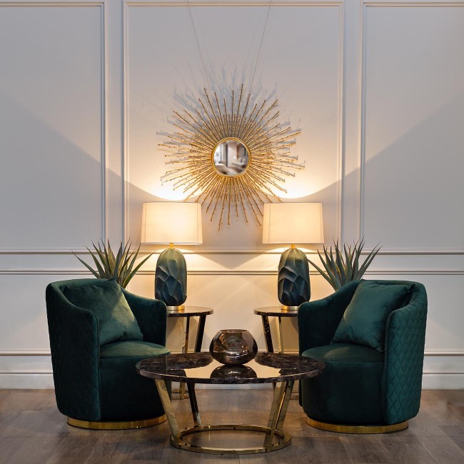 Зеркало декоративное d101см (TT-00001366) Зеркало декоративное d101см (TT-00001366)