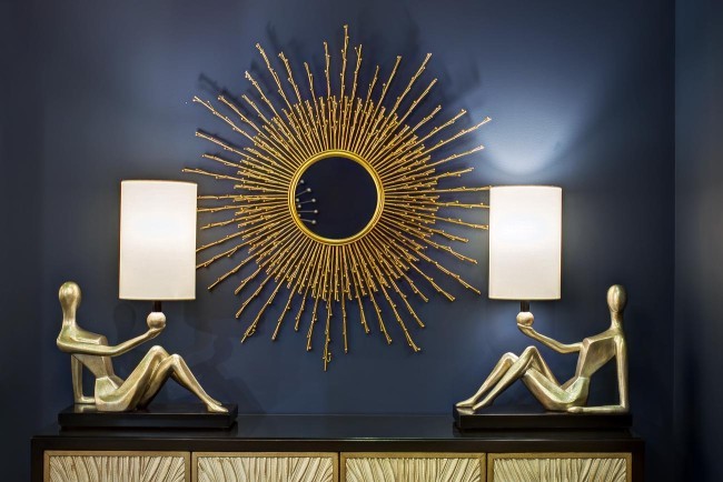 Зеркало декоративное d101см (TT-00001366) Зеркало декоративное d101см (TT-00001366)