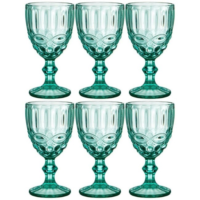 Набор бокалов для вина "серпентина" из 6шт. серия "muza color" 300мл. / в=17 см Lefard (781-146) Набор бокалов для вина "серпентина" из 6шт. серия "muza color" 300мл. / в=17 см Lefard (781-146)