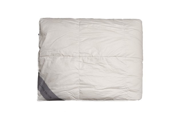 Одеяло Орион 200*220 экстра, 100% пух сибирского гуся белый (TT-00012999)